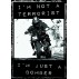 Not a terrorist, just a Bomber Huppari ENNAKKOTILAUS!